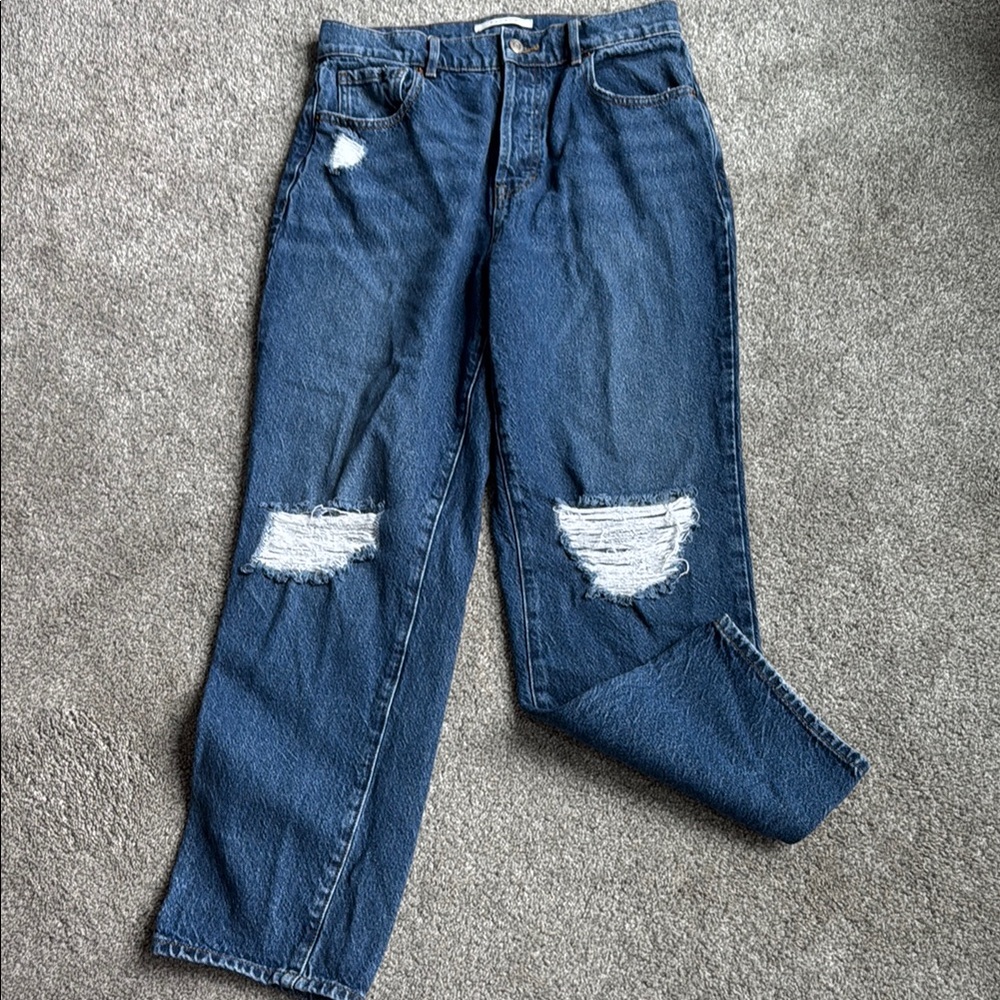 Pacsun high rise straight jeans